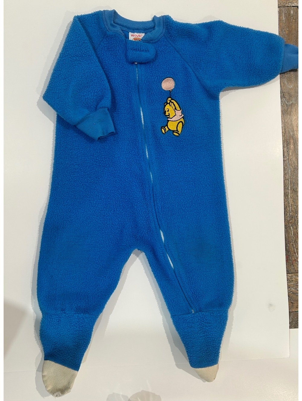 1990s Vintage Disney Winnie The Pooh Romper 2T